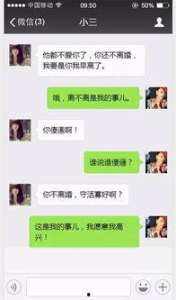 爆料小三聊天记录最新版,揭秘最新版情感背叛内幕 第3张 爆料小三聊天记录最新版,揭秘最新版情感背叛内幕 第3张